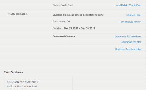 Installing or Reinstalling Windows Quicken Subscription.